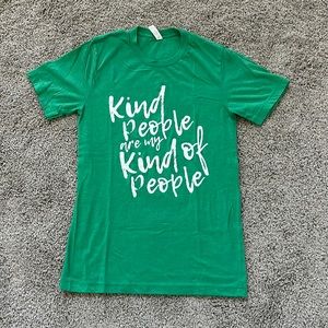 Teacher T-shirt!- Green kindness shirt